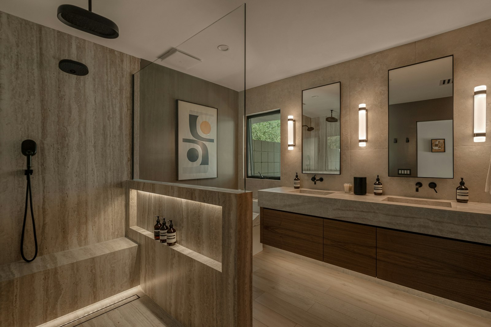 Bathroom lighting and electrics