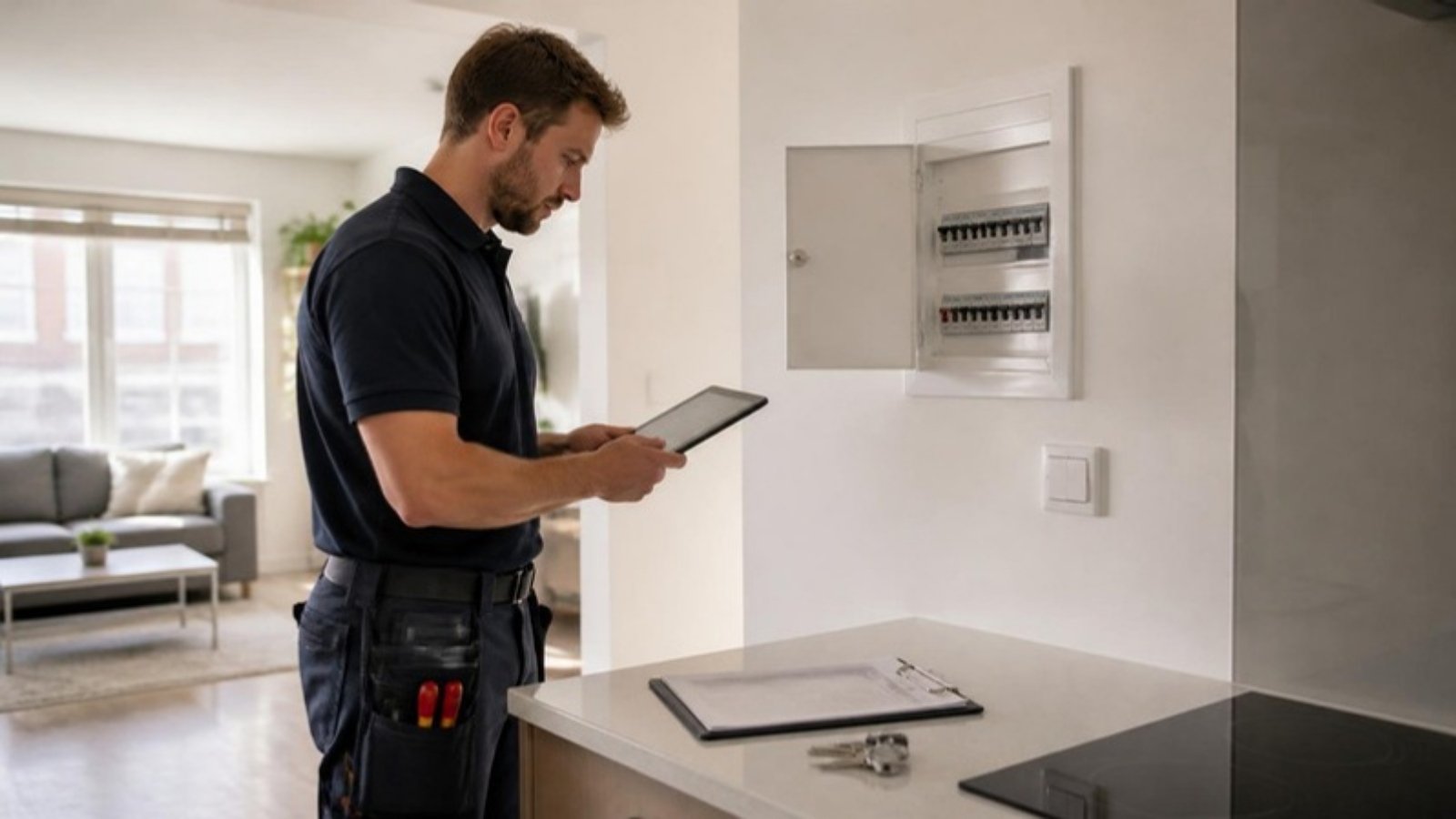 EICR inspection in a rented home